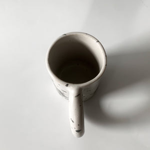 Ink Splatter Ceramic Mug with Handle