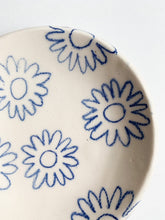 Load image into Gallery viewer, Trinket Ring Dish In Cobalt Flower